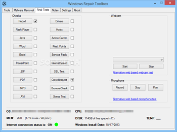 Windows Repair Toolbox screenshot 3