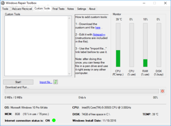 Windows Repair Toolbox Portable screenshot 3