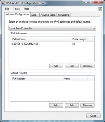 Windows Router Advertisement Server screenshot 11