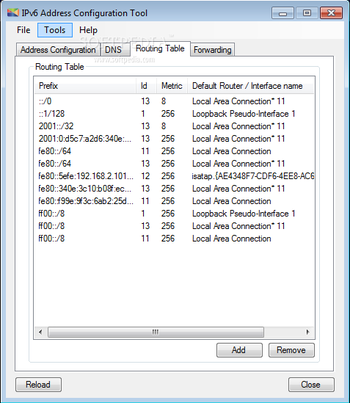 Windows Router Advertisement Server screenshot 6