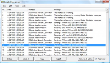 Windows Router Advertisement Server screenshot 9