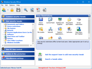 Windows Security Officer screenshot 3