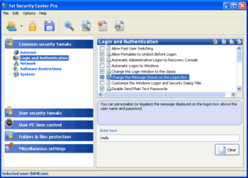 Windows Security Officer screenshot