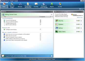 Windows Server 2012 Essentials screenshot 3
