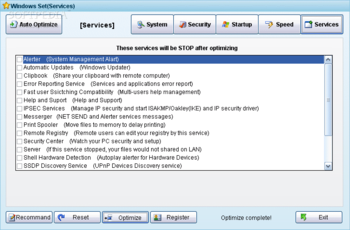 Windows Set screenshot 3