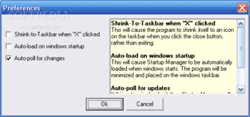 Windows Startup Program Manager screenshot 2