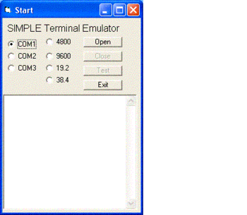 Windows Std Serial Comm Lib for Visual Basic screenshot