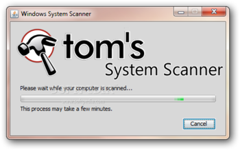 Windows System Scanner screenshot