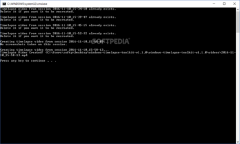 Windows TimeLapse Toolkit screenshot 2