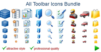 Windows Toolbar Icons screenshot