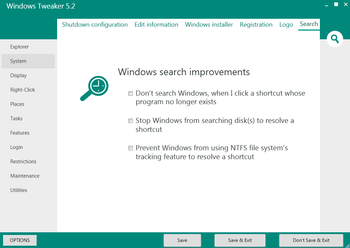 Windows Tweaker Portable screenshot 13