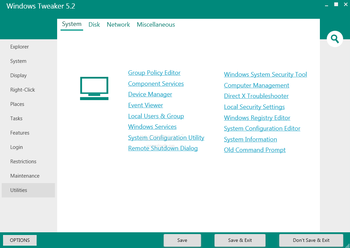 Windows Tweaker Portable screenshot 22