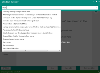 Windows Tweaker screenshot