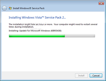 Windows Vista Service Pack 2 screenshot 2