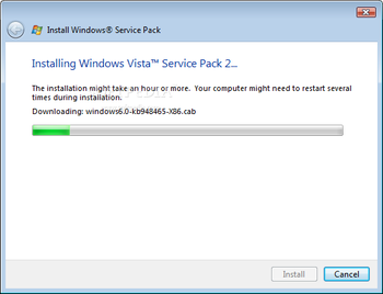 Windows Vista Service Pack 2 screenshot 3