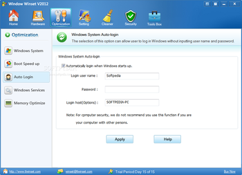Windows Winset screenshot 11