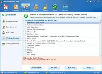 Windows Winset screenshot 12