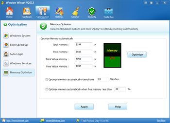 Windows Winset screenshot 13