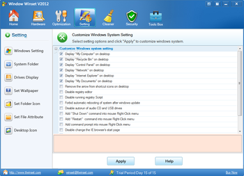 Windows Winset screenshot 14