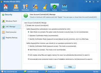 Windows Winset screenshot 21