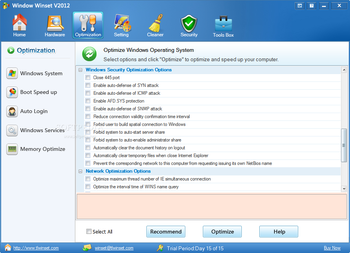 Windows Winset screenshot 9