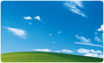 Windows XP Bliss Screen Saver screenshot