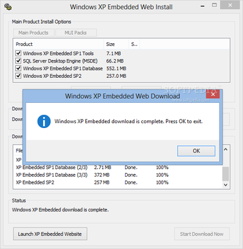Windows XP Embedded with SP2 screenshot 3