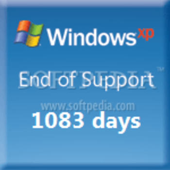 Windows XP End Of Support Countdown Gadget screenshot