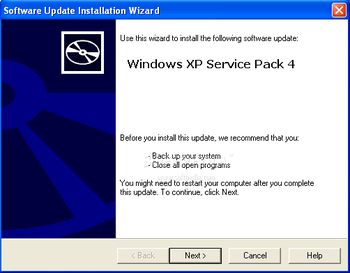 Windows XP SP4 Unofficial screenshot