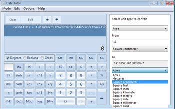 Windows7 Calculator screenshot 10