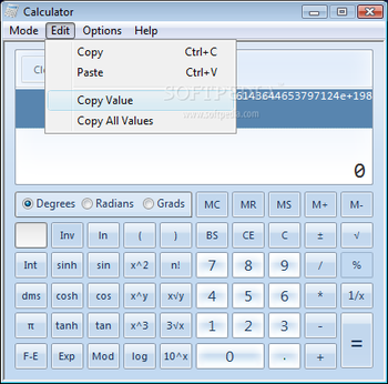 Windows7 Calculator screenshot 6