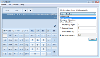 Windows7 Calculator screenshot 9