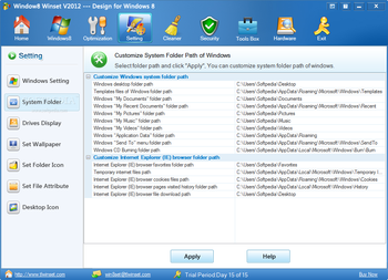 Windows8 Winset screenshot 10