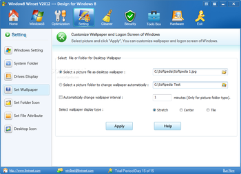 Windows8 Winset screenshot 12