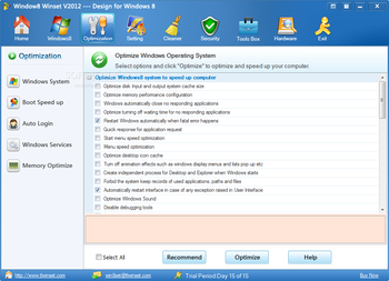 Windows8 Winset screenshot 4