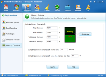 Windows8 Winset screenshot 8