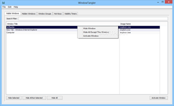 WindowTangler screenshot