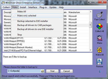 WinDriver Ghost Enterprise Edition screenshot 2