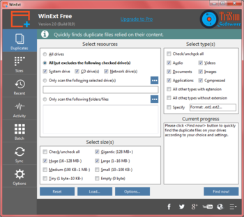 WinExt Free screenshot 3