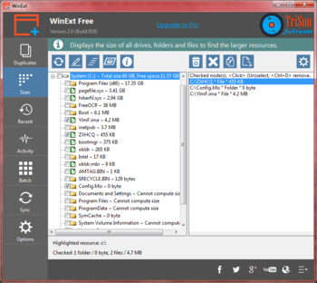 WinExt Free screenshot 6