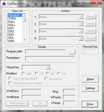 Winfast Remote Control Support screenshot
