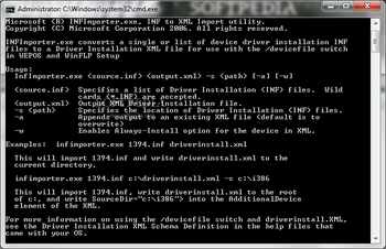 WinFLP InfImporter screenshot