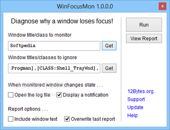WinFocusMon screenshot