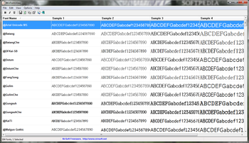 WinFontsView screenshot
