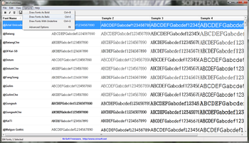 WinFontsView screenshot 5