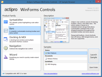 WinForms Controls screenshot