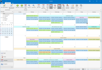 WinForms Scheduler Control screenshot