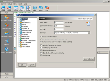 WinFtp Server Corporate screenshot