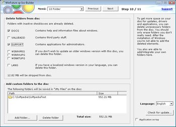 WinFuture xp-Iso-Builder screenshot 3