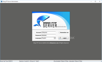Wing FTP Server screenshot